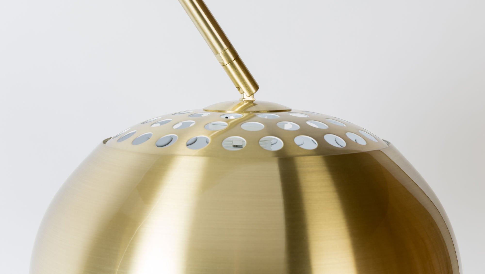 Zuiver Metal Bow Brass Floor Lamp